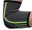 Компресійний налокітник MadMax MFA-283 3D Compressive elbow support Dark grey/Neon green S (1 шт) (MFA-283_S) - мініатюра 2