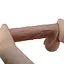 Фалоімітатор Pretty Love Sliding Skin Bendable 10.2'' 26 см коричневий - мініатюра 9