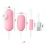 Подвійне вакуумне віброяйце "Вуманайзер" з USB кабелем 10 режимів 5,3 см. Рожевий K000913 - мініатюра 6