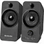 Колонки 2.0 Defender SPK-190, черный, 8 Вт, 3.5 мм, питание от USB, регулятор громкости, разъем для наушников и микрофона - миниатюра 1