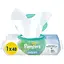 Дитячі вологі серветки Pampers Harmonie Aqua 48 шт (8006540458563) - мініатюра 1