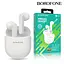 Наушники Borofone BE49 Serenity TWS wireless BT headset White - миниатюра 4