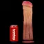Фаллоимитатор LoveToy Dual Layered Silicone Cock 12" 30 см коричневый - миниатюра 6