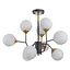 Люстра Brille потолочная молекула в зал E27 60W BK (BL-914C/9) - миниатюра 1