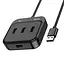 Hub адаптер Hoco Easy 4-in-1 converter HB31 (Usb to Usb2.0x4) (L=0.2M) 6931474784841 - миниатюра 2