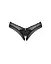 Трусики Obsessive Medilla crotchless thong XL/2XL - мініатюра 3