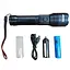 Ліхтар ручний акумуляторний Arexes BL-2207-GT-100 з функцією powerbank акумулятор 18650 - мініатюра 6