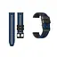 Ремінець силіконовий Tamister для годинника 22 мм темно-синій з чорним Xiaomi Watch S1/S2/S3 - мініатюра 3