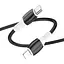 Дата кабель Borofone BX84 Rise Type-C to Lightning 20W (1m) Black - мініатюра 2