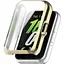 Чехол-накладка DK для Samsung Galaxy Fit3 (R390) Silicone Face Case (pale gold) - миниатюра 1