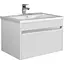 Тумба Мойдодир Prime 60-А з умивальником Rodeo 60 підвісна Білий - мініатюра 1