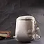 Компактна сумка цікавого формату з м'якої натуральної шкіри Vintage 22339 біла - мініатюра 6