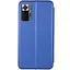 Кожаный чехол-книга Classy для Xiaomi Redmi Note 10 Pro / 10 Pro Max Синий - миниатюра 2