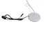 Настольная лампа Brille декоративная белая и золотистая LK-699T/1 E27 WH+FG - миниатюра 2