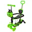 Самокат детский 3-х колесный Scooter Children's SC2501(Green) 3в1 светящиеся колеса, зеленый - миниатюра 1