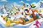 Набор Пазлы - (54 элм. мини) - "Прогулка на санках" / Дисней: Мики Маукс - миниатюра 1