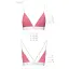 Спортивный топ с двойными бретелями Passion PS007 TOP pink L - миниатюра 4