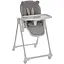 Стульчик для кормления El Camino ME 1037 Crystal Bear Gray с мягким сиденьем в стиле мишки - миниатюра 1