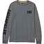 Кофта Caterpillar Trademark Banner Longsleeve Grey Heather XL (1103-1510034-004-XL) - мініатюра 1