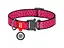 Ошейник для животных WAUDOG Nylon "Арбуз" металлическая пряжка-фастекс L (5148) - миниатюра 1