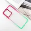 Чехол Epik TPU+PC Fresh sip series для Xiaomi Redmi Note 12 4G Салатовый / Розовый - миниатюра 2