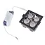 Світильник точковий Brille LED HDL-DT 203/5*4W NW BK 36-304 - мініатюра 11