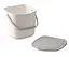 Контейнер для мусора с крышкой и ручкой Snips Kitchen Compost Bin, 3 л, белый - миниатюра 1