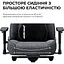 Крісло ігрове Anda Seat Novis Plus XL Black Fabric (AD23YC-XL-01-B-F-B04) - мініатюра 16