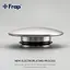 Донний клапан Frap F62-5, автомат, 1 1/4", сатин, Хром матовий - мініатюра 5