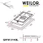 Поверхня газова Domino на металі Weilor GM W 314 BL - мініатюра 10