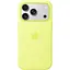 Чехол Silicone Case with Button, Animation & MagSafe для Apple iPhone 17 Pro Neon Yellow AAA (153240) - миниатюра 1