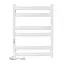 Электрический полотенцесушитель Laris Зебра Атлант ЧФ6 500x700 Е левый R3 77700096, Белый, Левое, Электронный - миниатюра 2