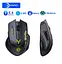 Бездротова ігрова миша GAMING MOUSE Bluetooth + 2.4G (чорна)  - мініатюра 2