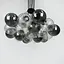 Люстра-пучок на 19 плафонів графіт+прозорий Ø 65 см | Line F | Арт. 1034/19 BK - мініатюра 4