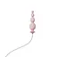 Анальная пробка Qingnan No.8 Mini Vibrating Anal Bead 12 см (розовый) - миниатюра 3