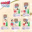Упаковка трусиків-підгузків Goo.N Premium Soft 3 М (7-12 кг) для дітей унісекс 100 шт. (50 шт. х 2 шт.) - мініатюра 9