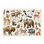 Дитячий пазл Монтессорі "Лісові тварини" DoDo Toys 300629, 200 елементів - мініатюра 4
