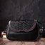 Сумка для женщин Vintage с фактурным клапаном из натуральной кожи 22х14х6.5 см sum0029059 - миниатюра 8