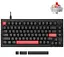 Клавіатура Lemokey X4 84Key Keychron Red USB-A QMK/VIA Hot-Swap EN/UKR RGB Black (X4-H1-UA) - мініатюра 1
