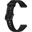 Ремінець DK для Huawei Band 7 Silicone Sport Band Classic (black) - мініатюра 1