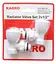 Комплект радіаторних кутових кранів Karro KR-319 верхні 1/2" Білий 30412 - мініатюра 2