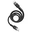 Кабель Hoco U110 charging data cable for Micro/2,4A/1,2 м чорний - мініатюра 1