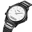 Чоловічий наручний годинник 2120BKWT Black-White Skmei acs0030262 - мініатюра 2
