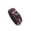 Нашийник із повідцем Liebe Seele Wine Red Leather Collar Leash and Lock бордовий - мініатюра 4