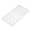 Форма для льда пластиковая 24.5 x 12.5 см, Kitchette Серый 83851 - миниатюра 1