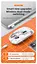 Компьютерная мышь T-WOLF X11 беспроводная бесшумная с аккумулятором 2,4G+Bluetooth White - миниатюра 3