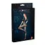Бодистокинг с доступом Moonlight Model 05 Black вырез на спине имитация ажурного бралета One size - миниатюра 3