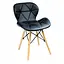 Кресло Jumi Scandinavian Design эко-кожа черный - миниатюра 1