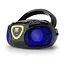 Музыкальный бумбокс Auna Roadie CD Boombox FM Radio Light Show (10029814) - миниатюра 3