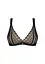 Бюстгальтер Obsessive Estiqua M/L чорний - мініатюра 6